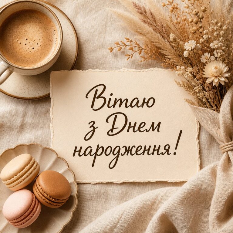 Вітаю з Днем народження! - листівка з привітанням сестрі