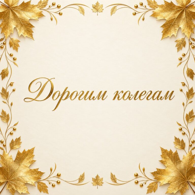 Дорогим колегам - листівка з привітанням з Днем вчителя колегам