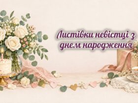 Листівки невістці: білі троянди, торт, чашка і мереживо
