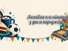 Листівки племіннику: торт, какао, футбольний м'яч і комікси