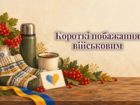 Листівка з сердечком, теплі шкарпетки і термос на столі