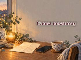Лист без напису, смартфон і чашка чаю біля вікна