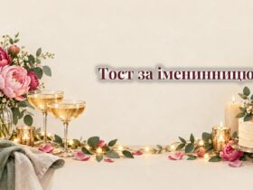 Святковий стіл із келихами, півоніями і свічками