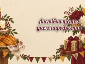 Листівки тещі: пиріжки на рушнику, торт і хризантеми