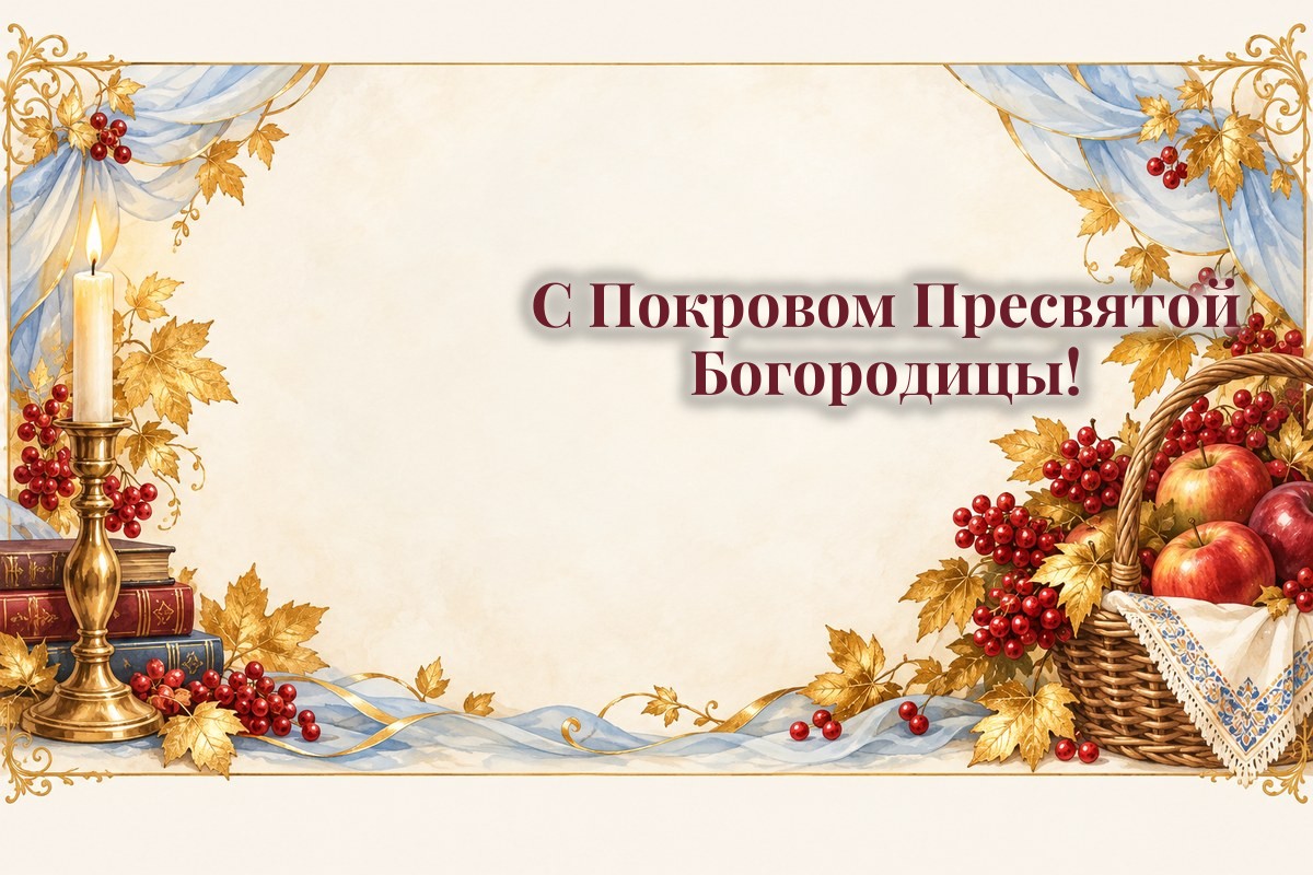 С Покровом Пресвятой Богородицы!