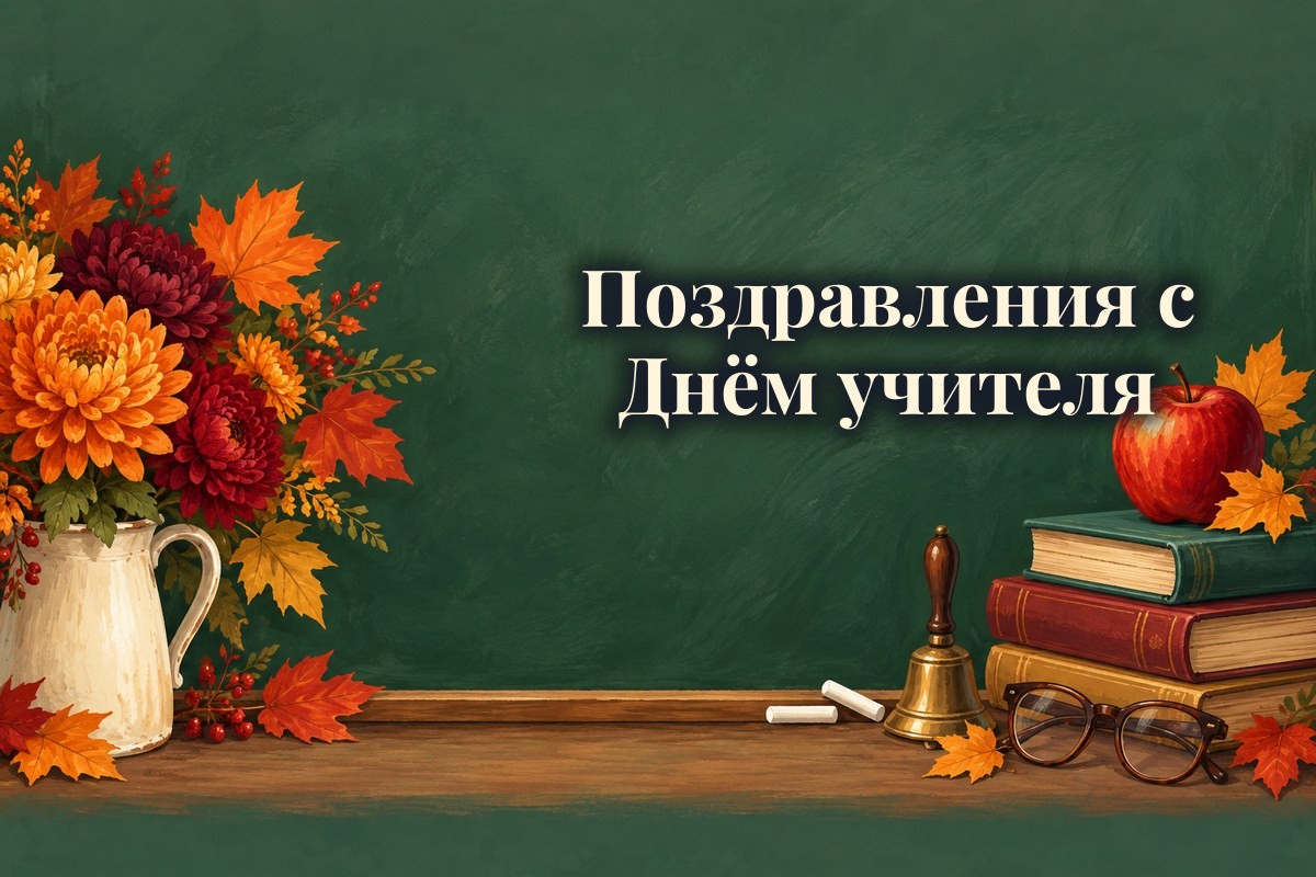 Поздравления с Днём учителя