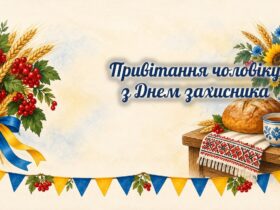 Привітання чоловіку з Днем захисника